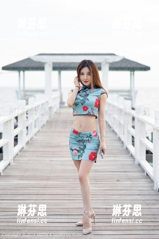 MiStar魅妍社 - 王婉悠Queen的奶牛造型，高清下载不小心成了心头好。