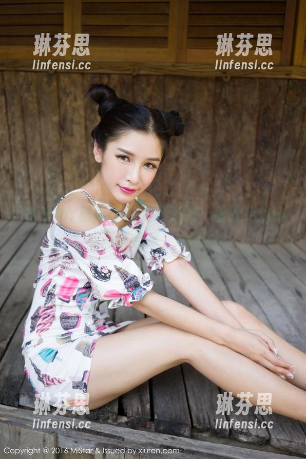 MiStar魅妍社 - 抛开束缚，黄歆苑的内衣写真合集，嗨翻天