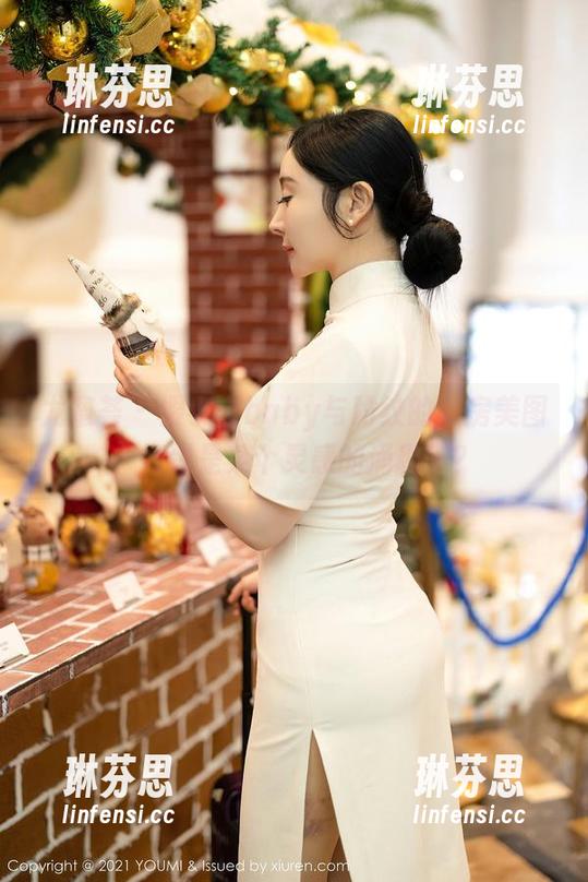 尤蜜荟 - 樱小白baby与豹纹的私房美图，好像是某个灵感的涌现吧？