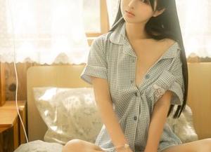 樱井宁宁黑色JK写真，黑暗与甜蜜的摇摆不定图包