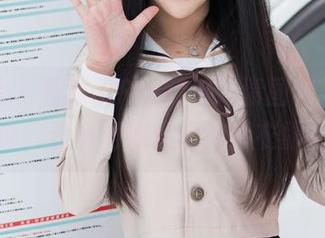魅妍社 – 看栗子Riz制服高清图集，我只想说，这身材对得起这套衣服吗？